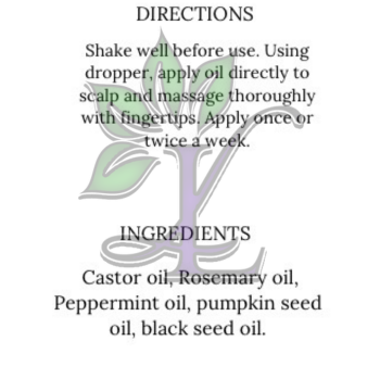 2oz Royal Roots Hair Growth Oil